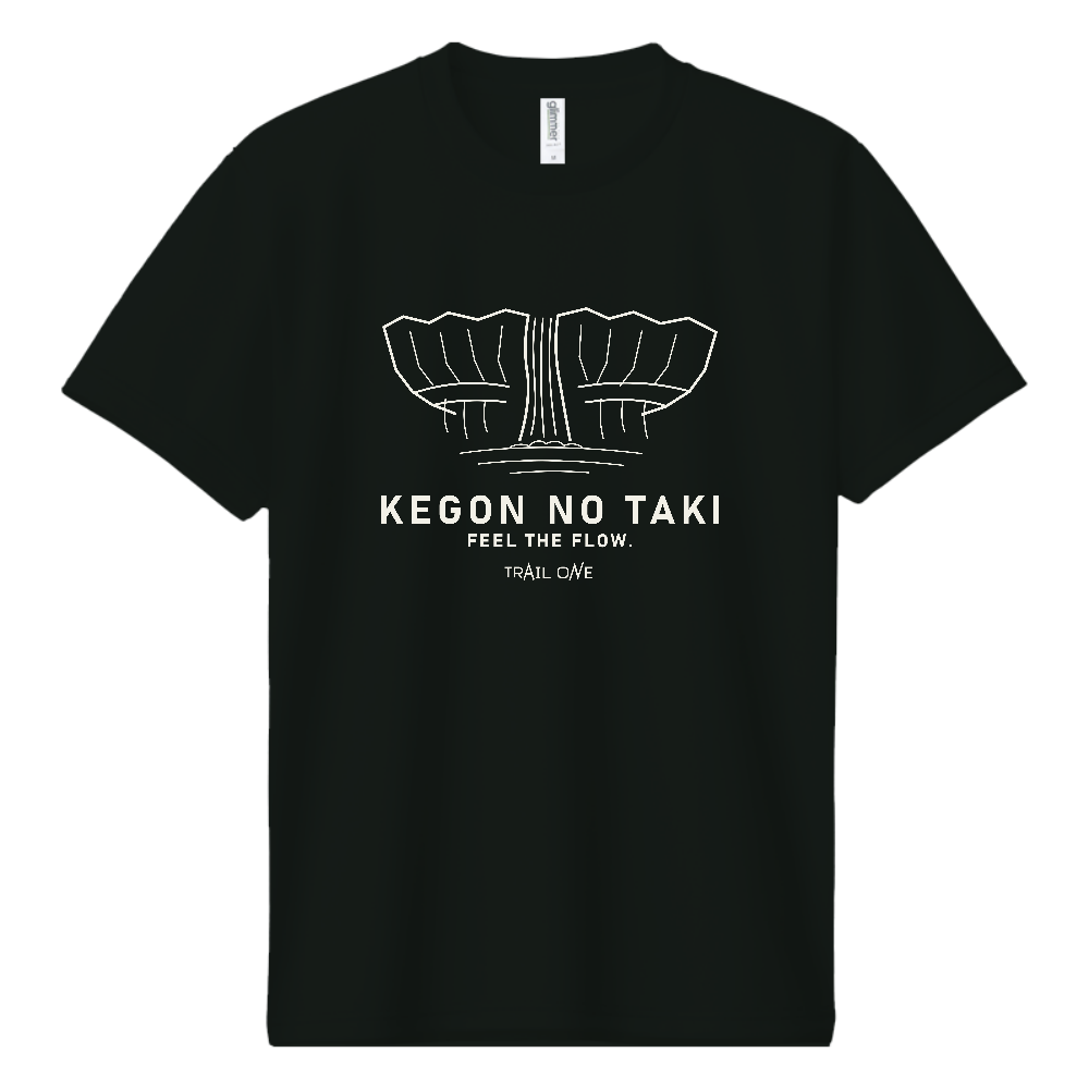 登山Tシャツ（滝 002-DARK）