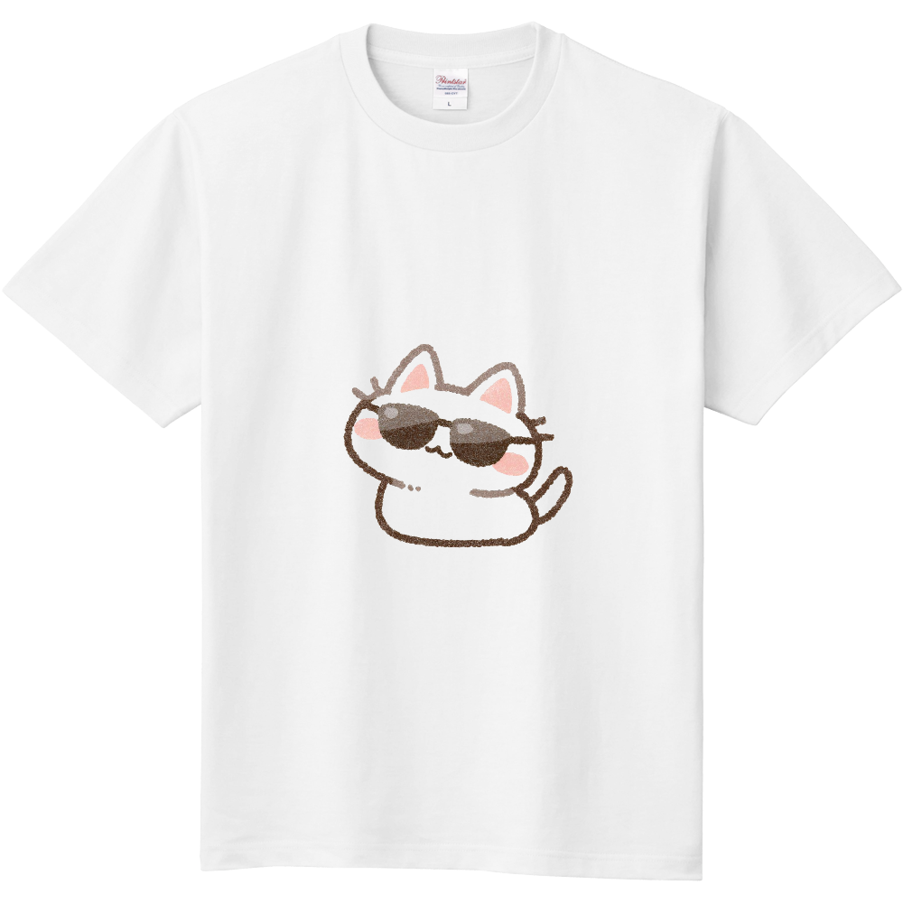 UP−T 人気「即日Tシャツ (TOMS − 85)」ぬこver.