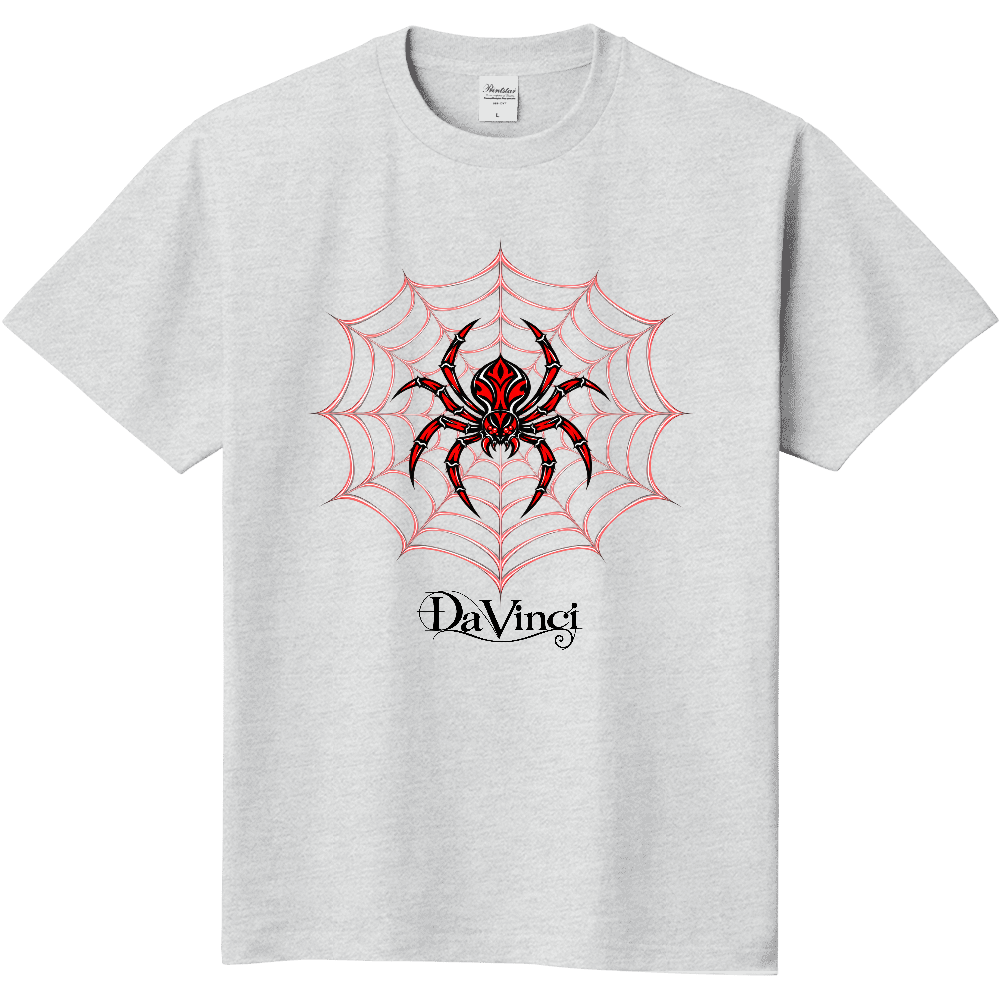 Tシャツ/Crimson Web/アッシュ