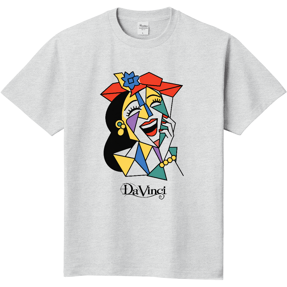 Tシャツ/笑う女/アッシュ☆