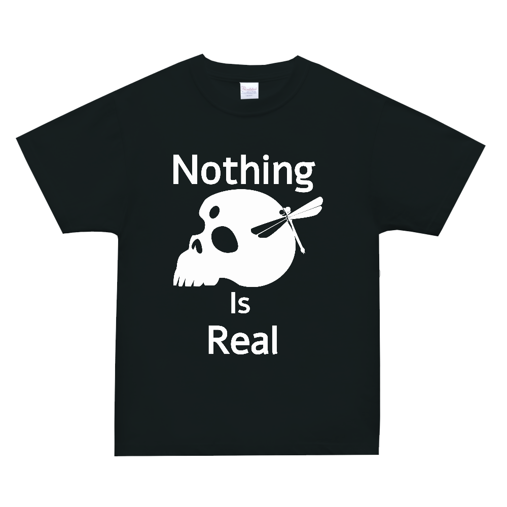 Nothing Is Real(白)スーパーヘビーTシャツ
