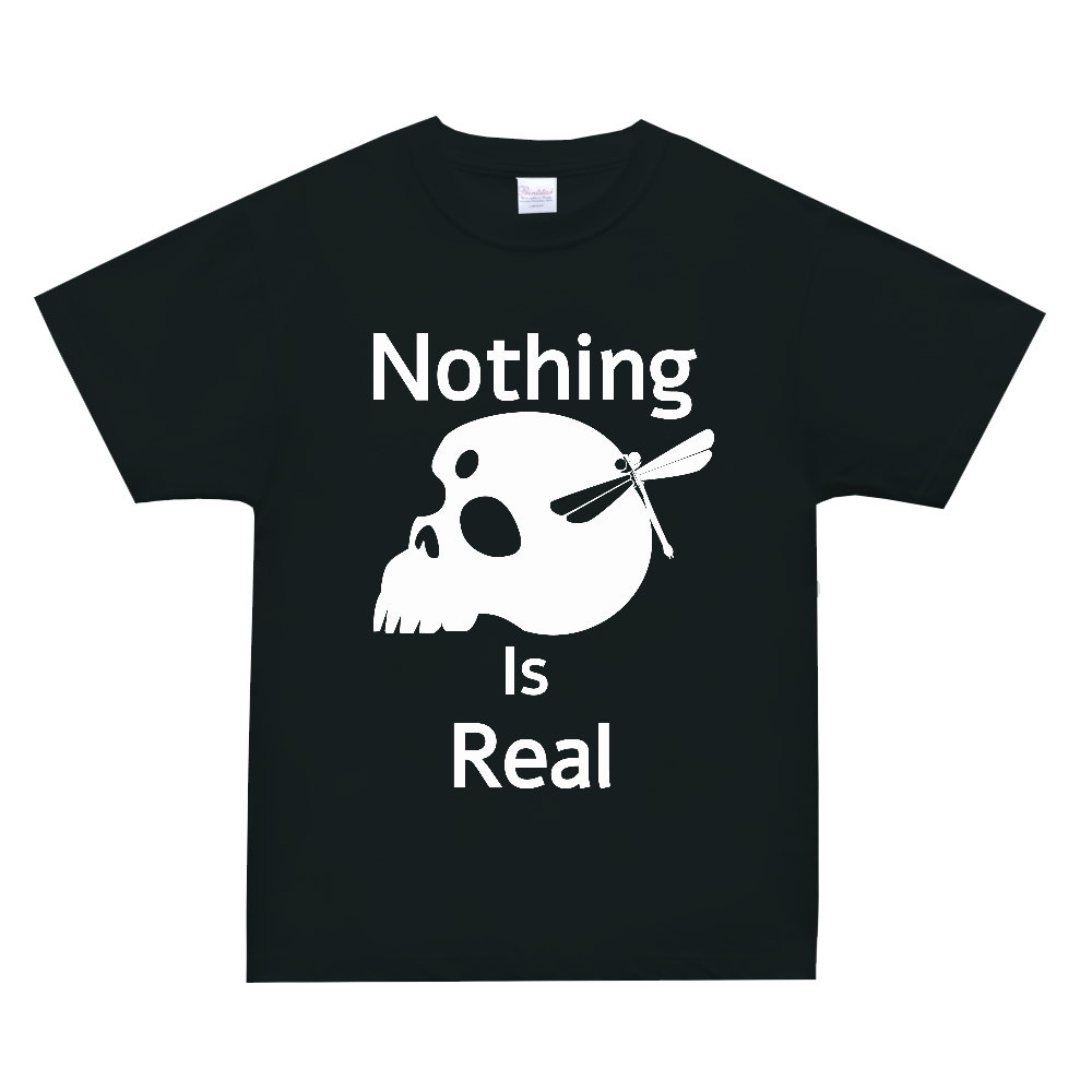 Nothing Is Real（白）スーパーヘビーＴシャツ