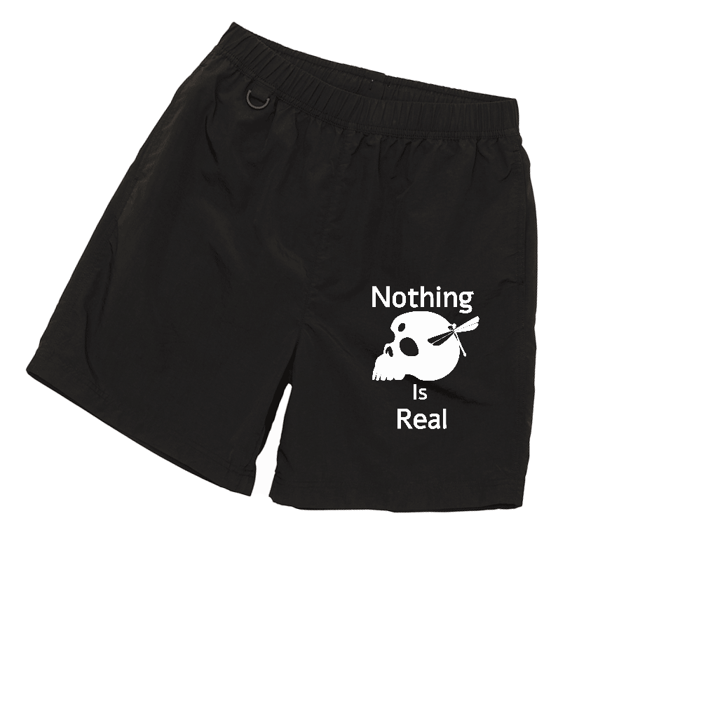 Nothing Is Real(白)ナイロンイージーショーツ