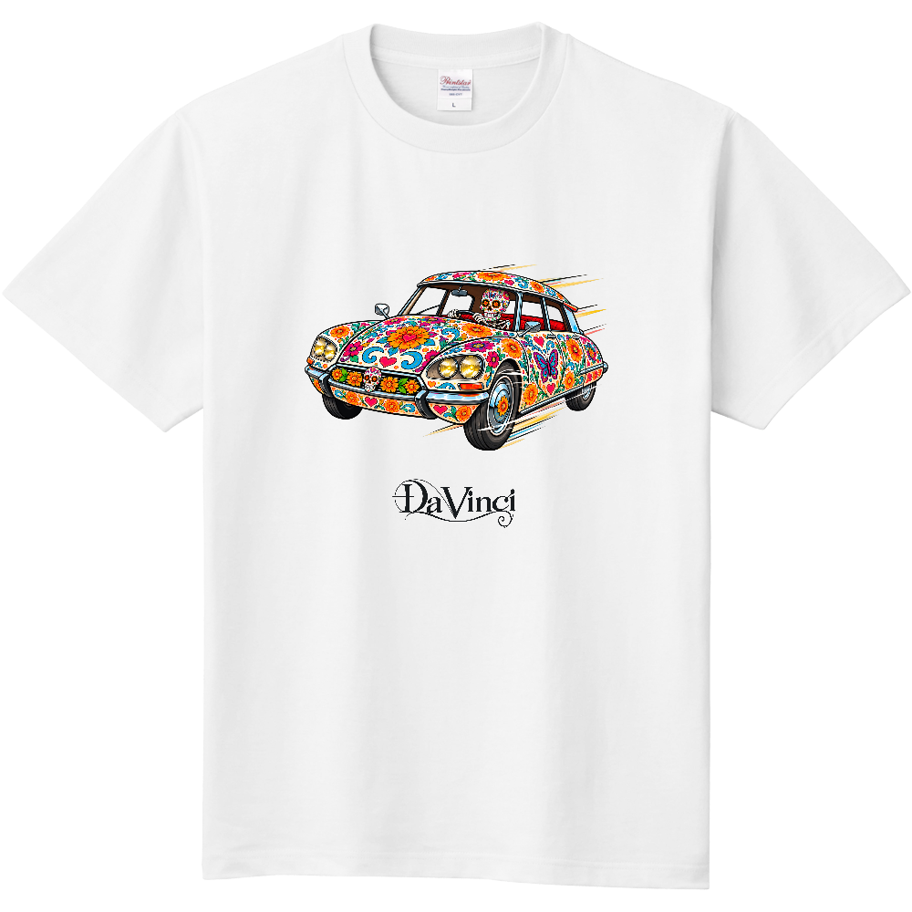 Tシャツ/スカルドライバーDS/ホワイト☆