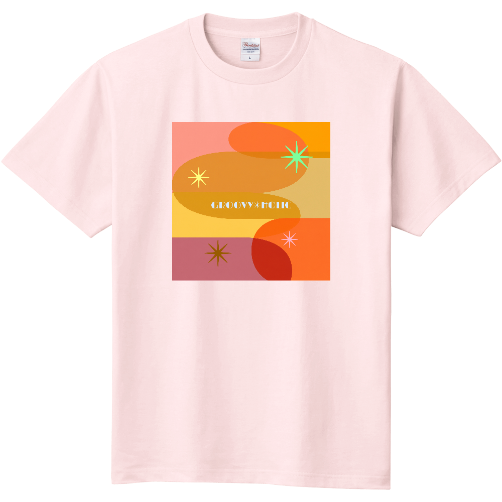 GROOVY HOLIC スウィートロゴT