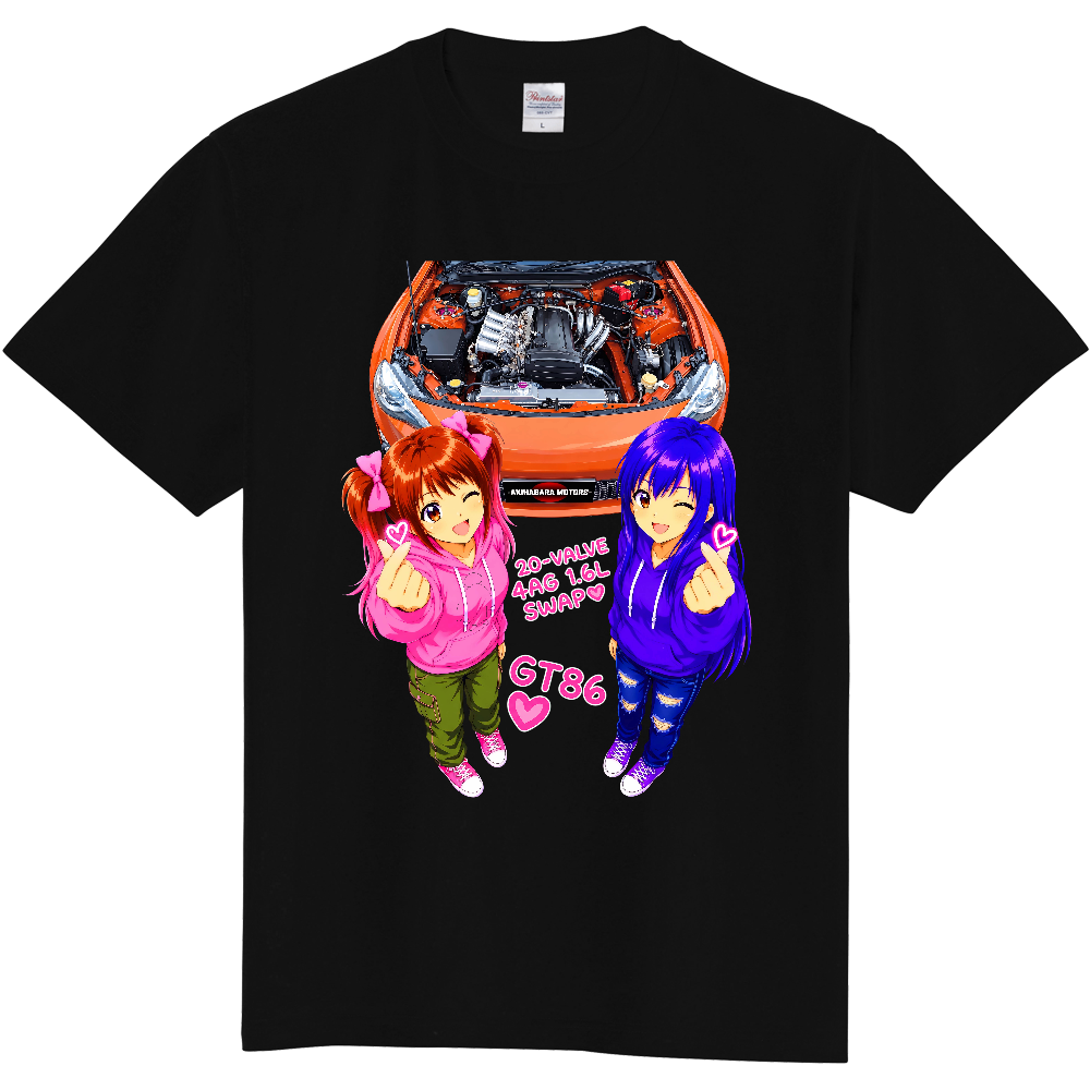 20バルブ4AGスワップ GT86 × PINKちゃん&藍姉さん 【秋葉原自動車】