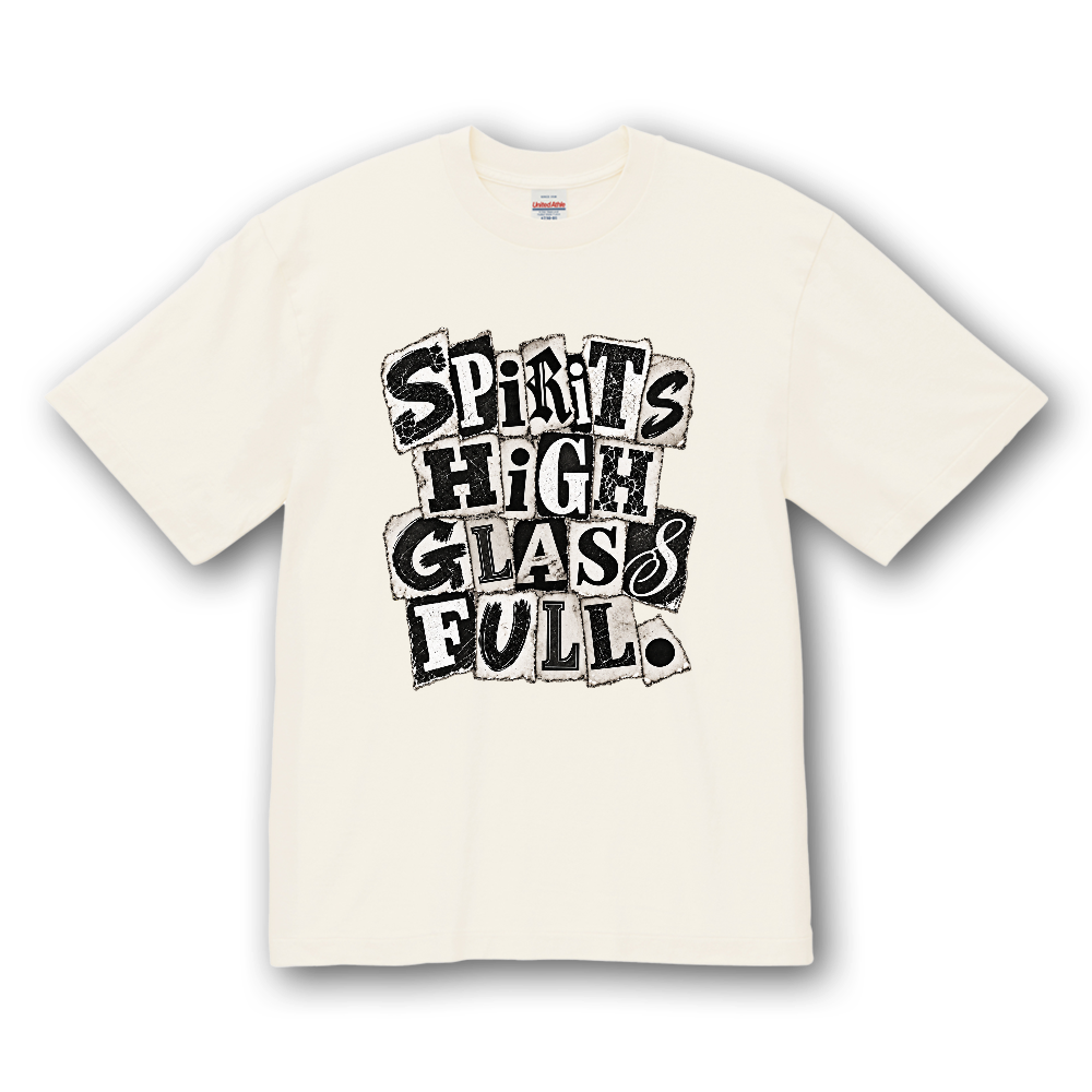 Spirits High Glass Full. - Fade White