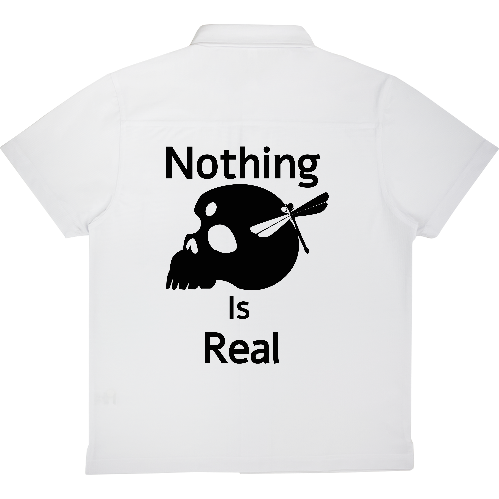 Nothing Is Real(黒)トラベラーシャツ