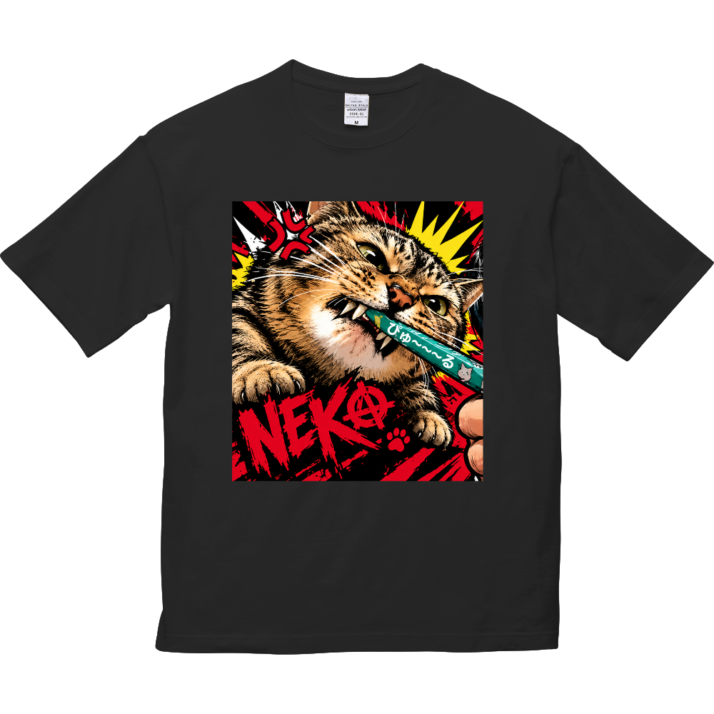 HATAKE PUNKISH!(NEKO)【ビッグシルエットTシャツ】