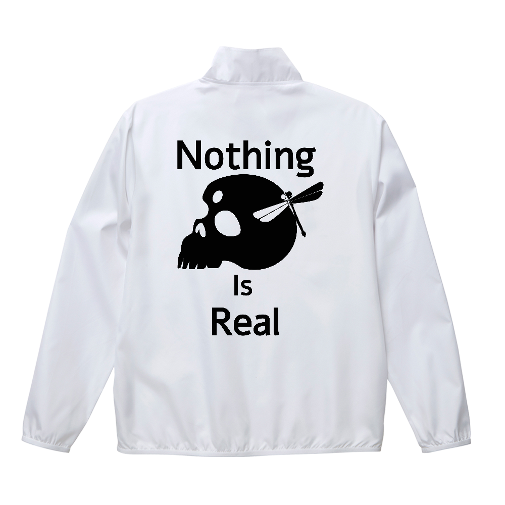 Nothing Is Real（黒）マイクロリップストップ スタッフ ジャケット（一重）