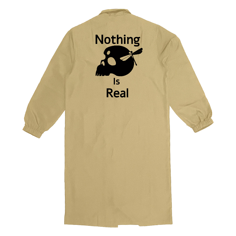 Nothing Is Real（黒）ストリートロングジャケット