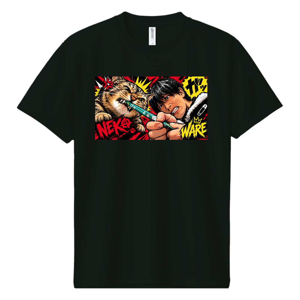HATAKE PUNKISH(WAREくん)【ドライTシャツ】
