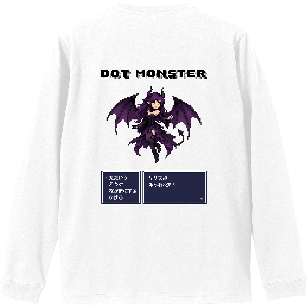 DOT MONSTER　20　リリス　ロンT　バックプリント