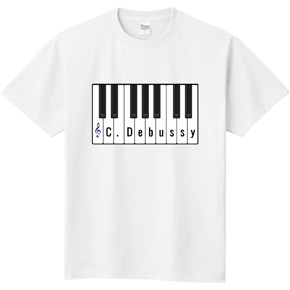 C. Debussy(C.ドビュッシー)定番Tシャツ