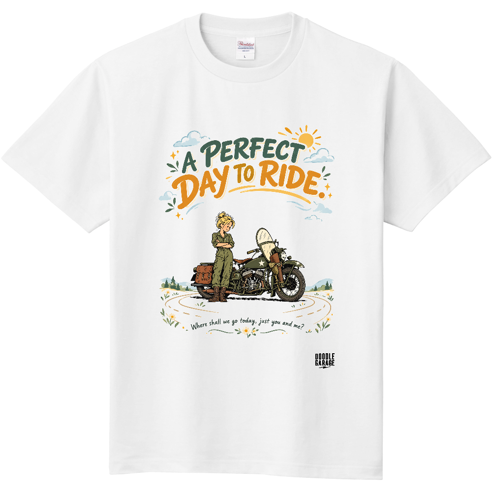 A PERFECT DAY TO RIDE.COMIC