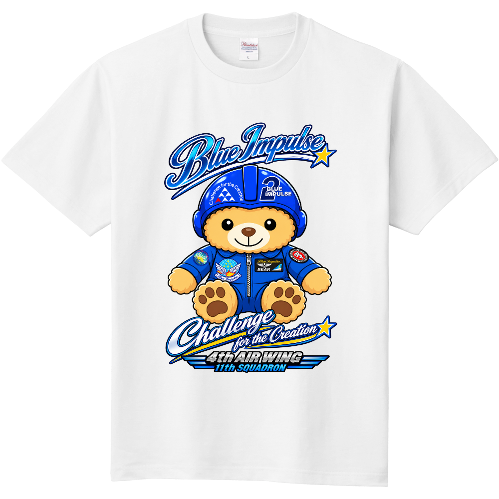 ブルーインパルスクマTシャツ
