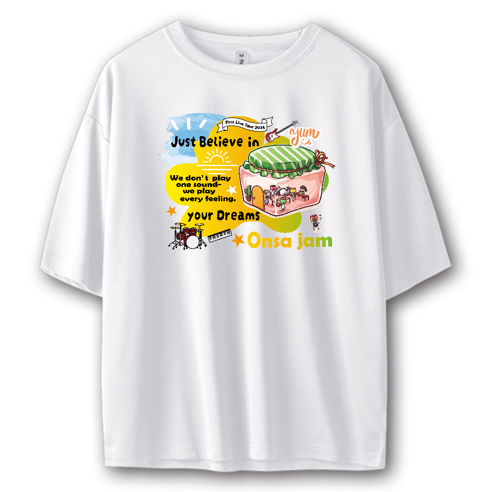 音叉じゃむライブキッズTシャツ