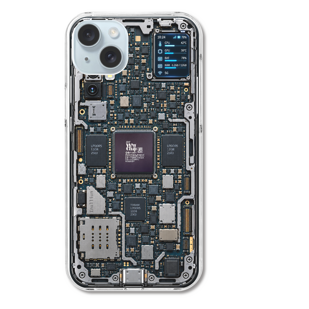 IDT WinChip搭載 iPhone15 Plus