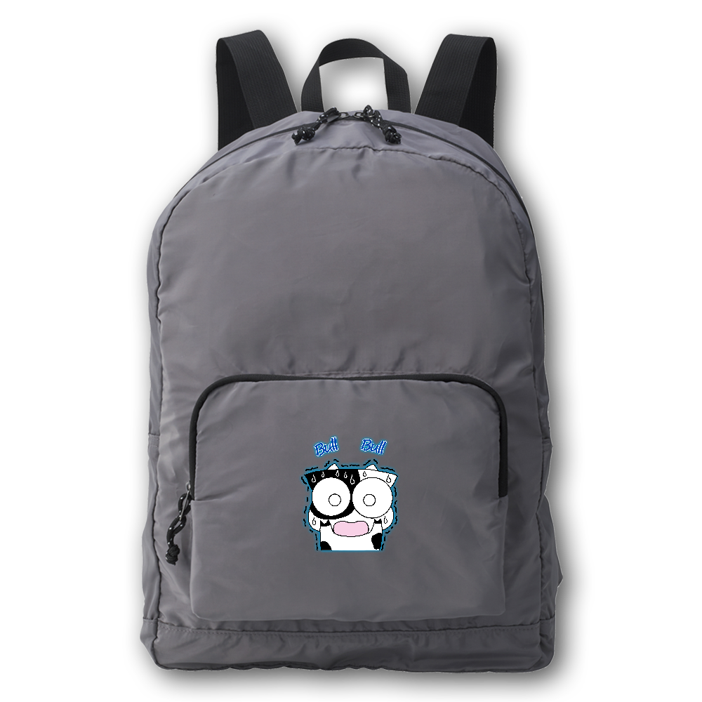震えるうしくん。ナイロンパッカブル デイバッグ