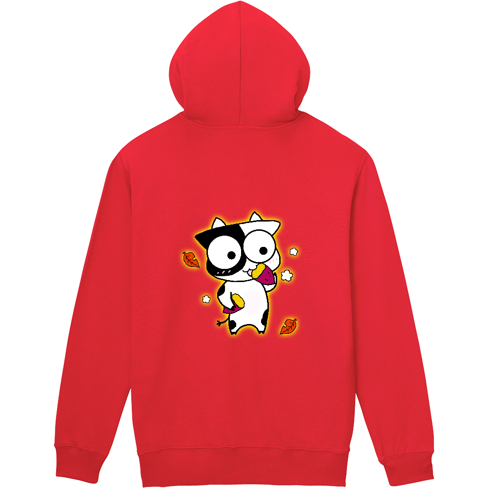やきいもうしくん。軽量ジップアップパーカー