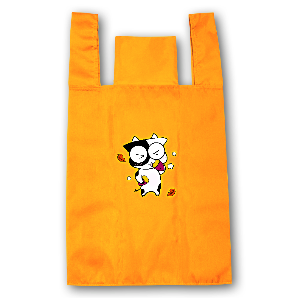 やきいもうしくん。折りたたみマイバッグ