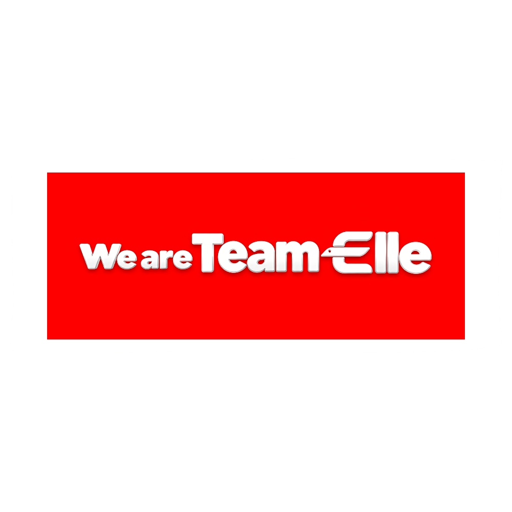 Team Elleロゴタオル(赤)