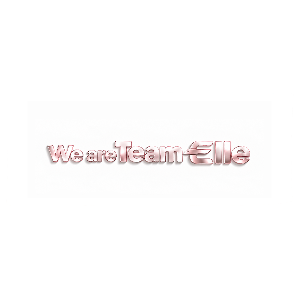 Team Elleロゴタオル(白)