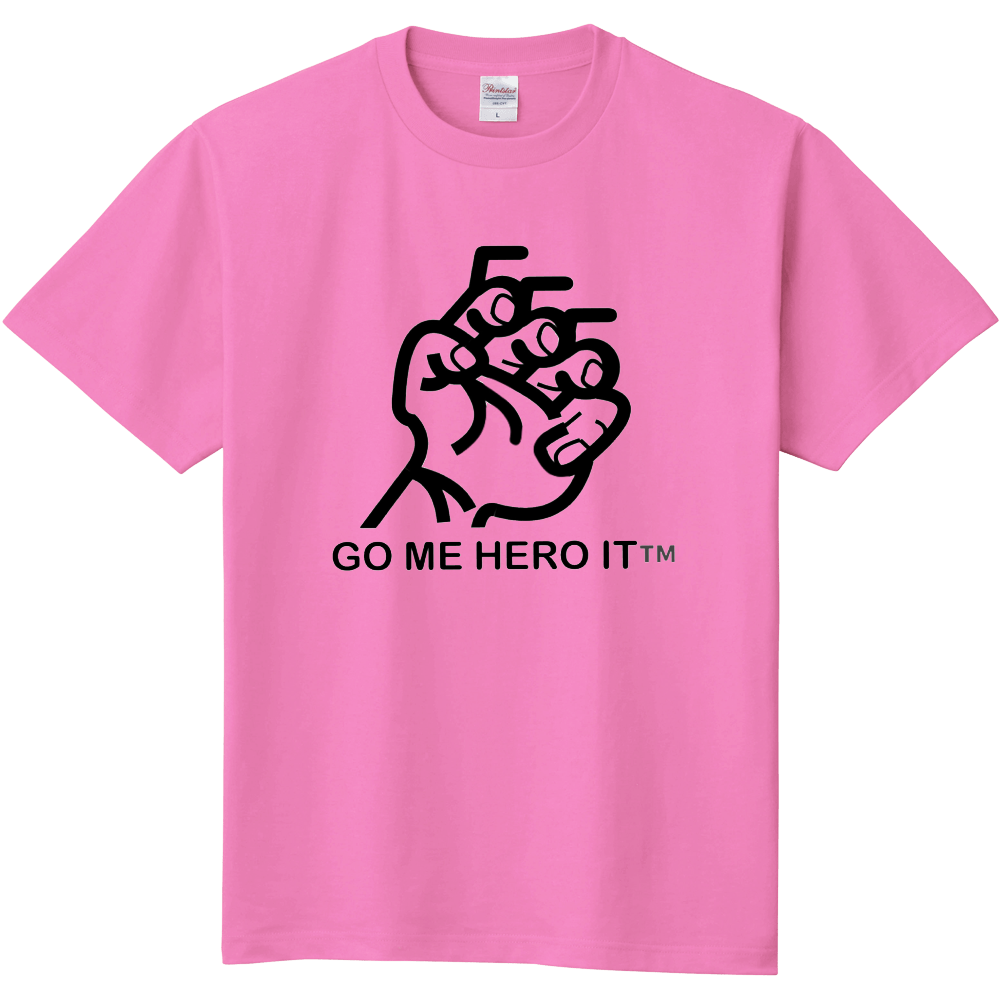 【限定100枚】GO ME HERO IT™️ Official Tシャツ/ゴミ拾い・防災推進ウェア(商標登録出願中)