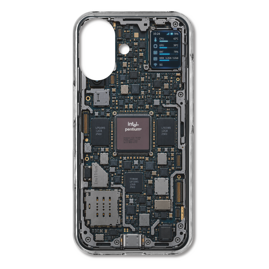 Intel Pentium搭載 iPhone16