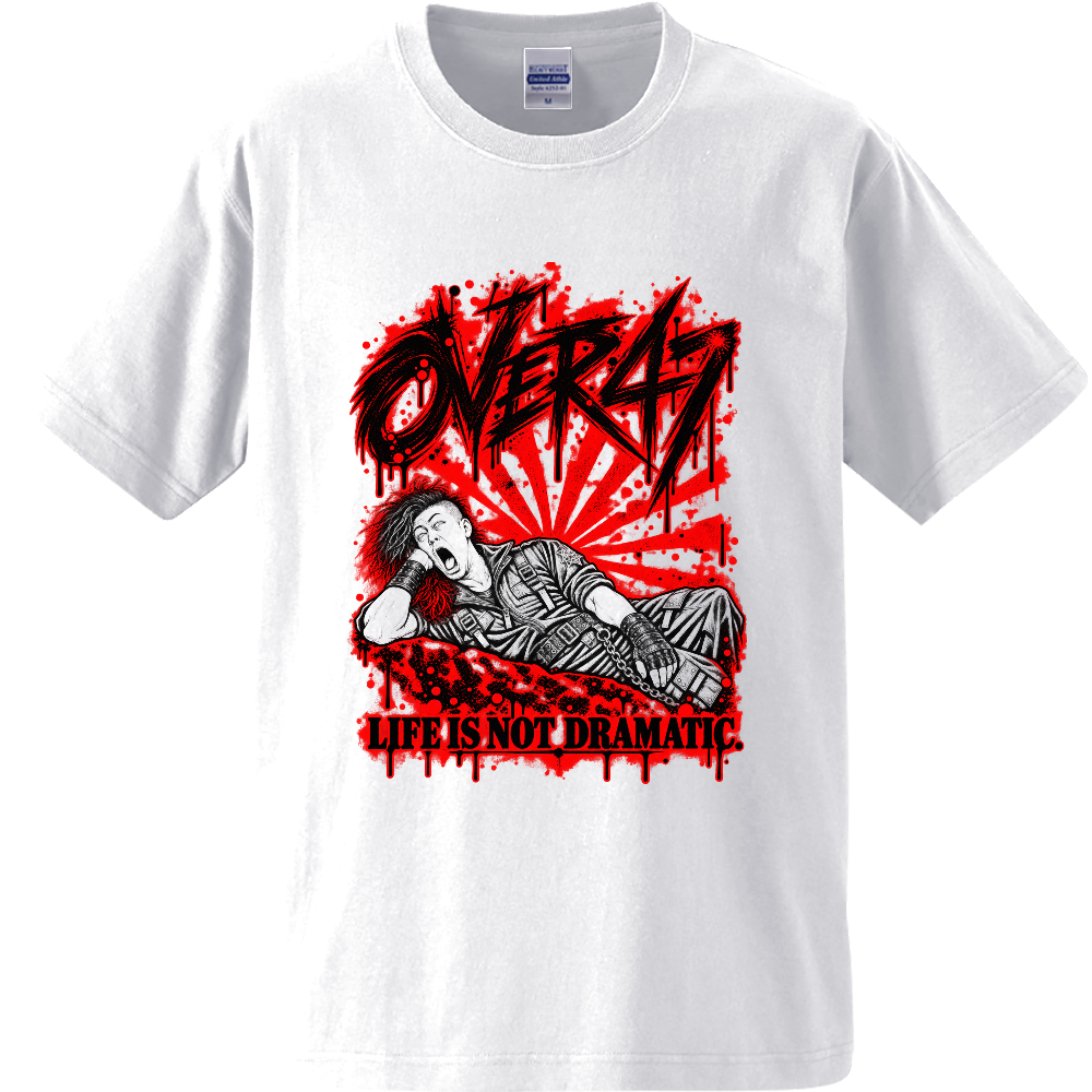 OVER47-JP YUJIRO涅槃の境地Tシャツ