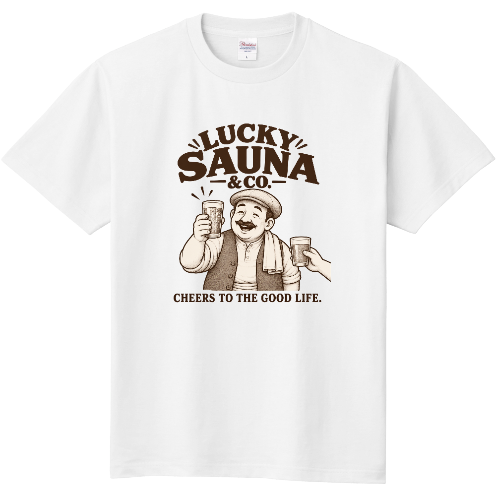 サウナTシャツ（支配人 012-LIGHT）
