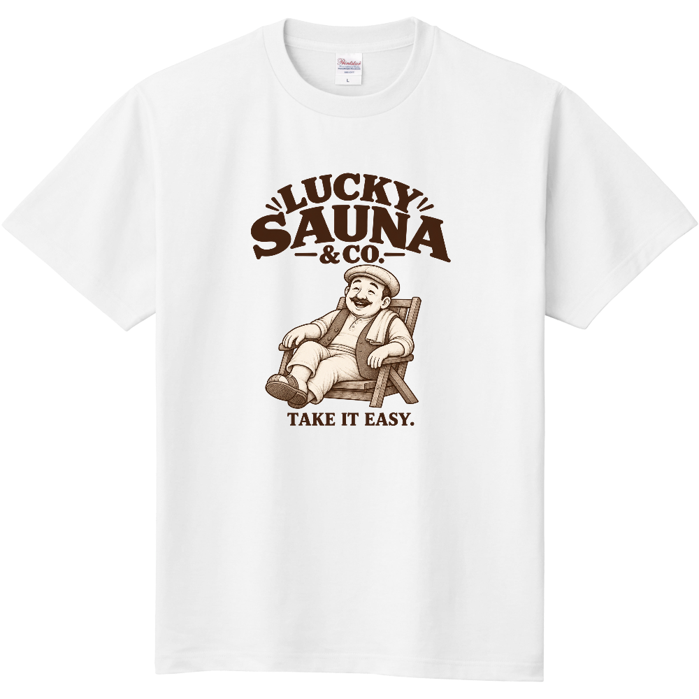 サウナTシャツ(支配人 006-LIGHT)