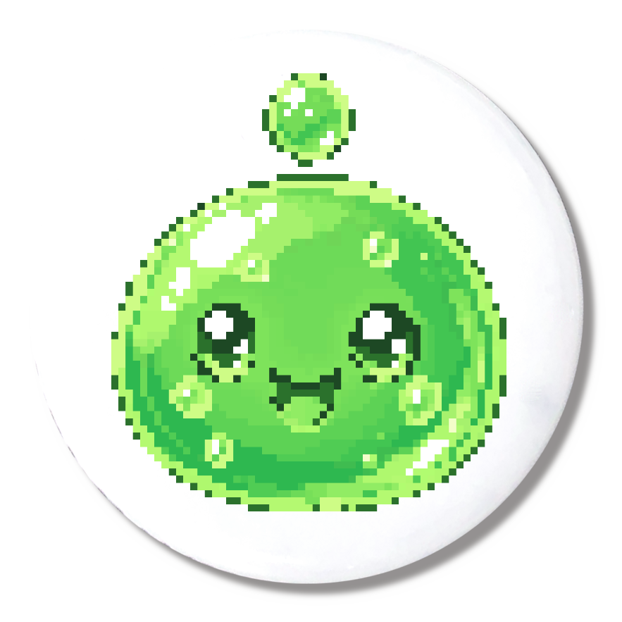 DOTMONSTER 缶バッジ プルン