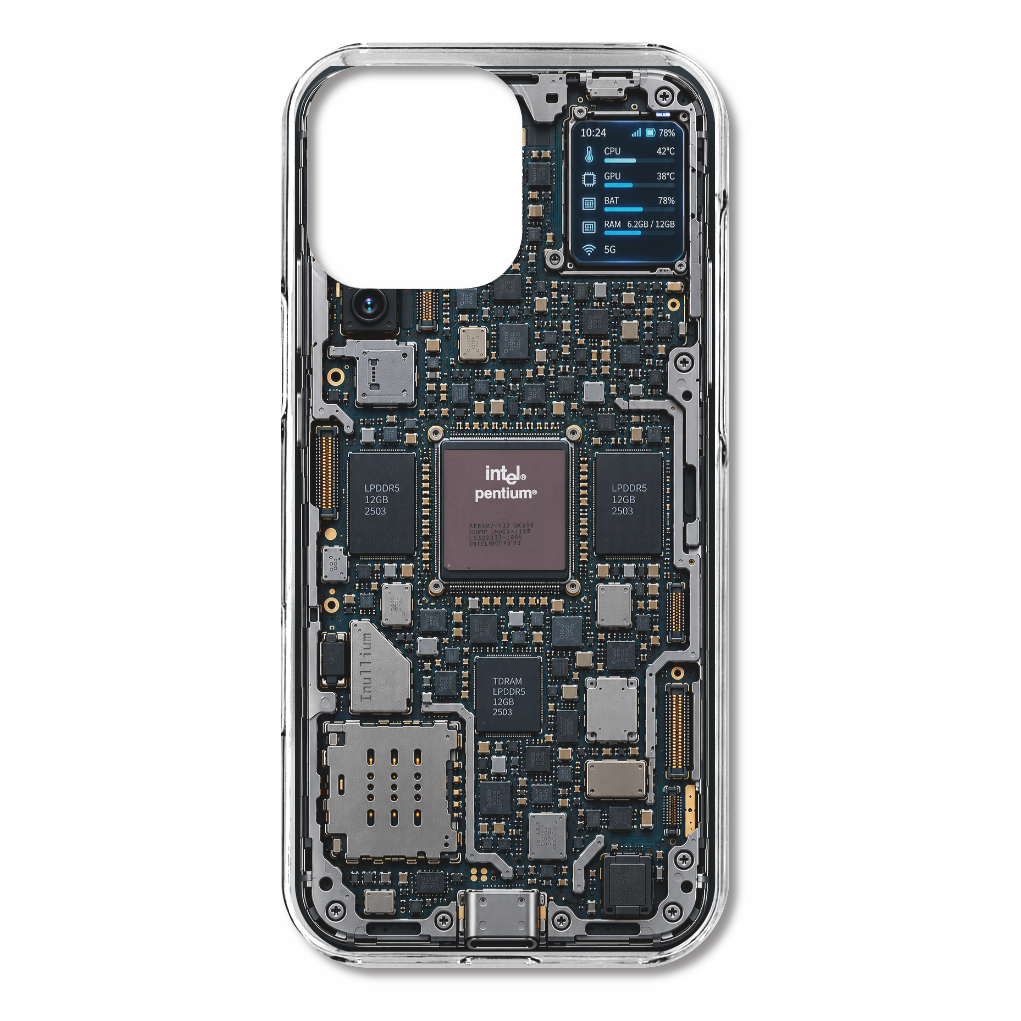 Intel Pentium搭載 iPhone16 ProMax