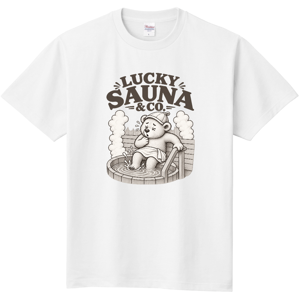 サウナTシャツ(クマ 007-LIGHT)