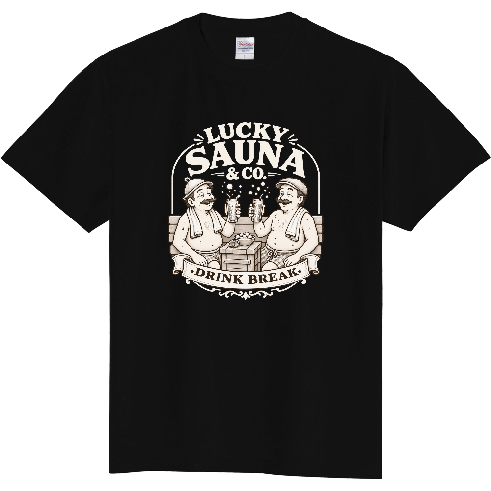 サウナTシャツ（紳士 013-DARK）