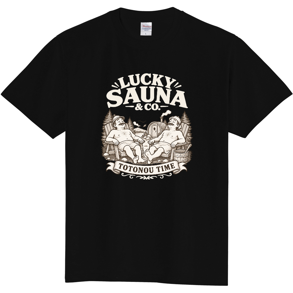 サウナTシャツ（紳士 012-DARK）