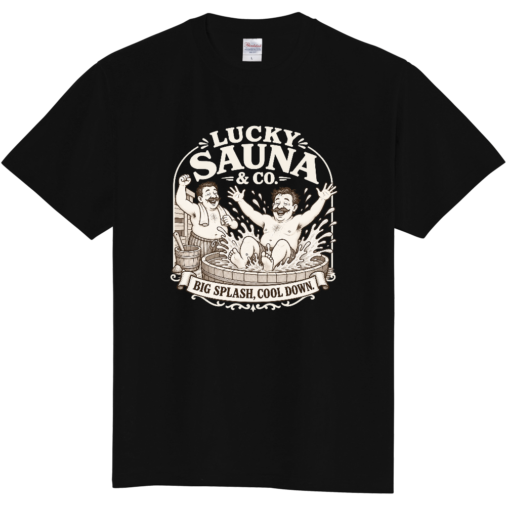 サウナTシャツ(紳士 011-DARK)