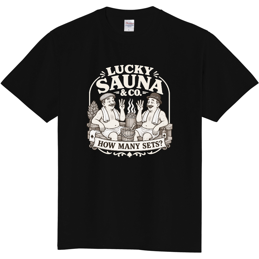 サウナTシャツ（紳士 010-DARK）