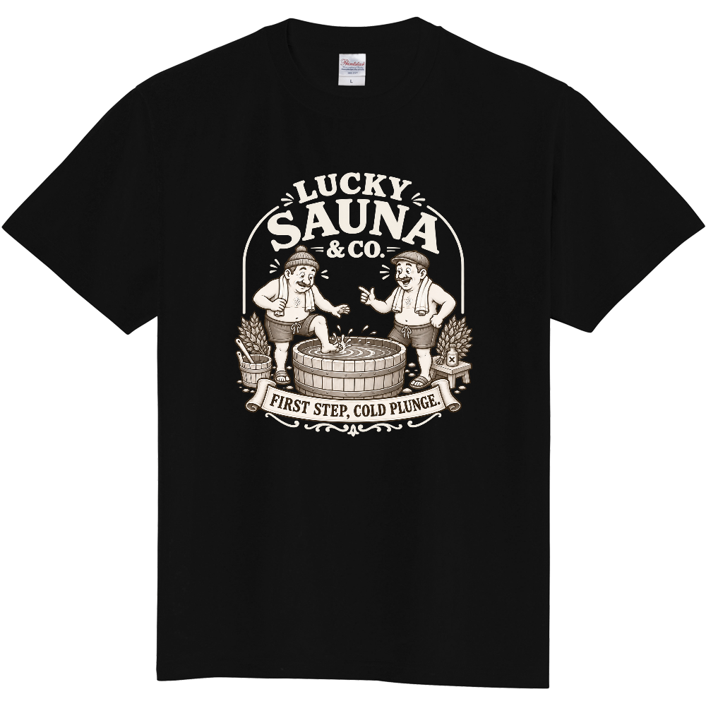 サウナTシャツ（紳士 009-DARK）