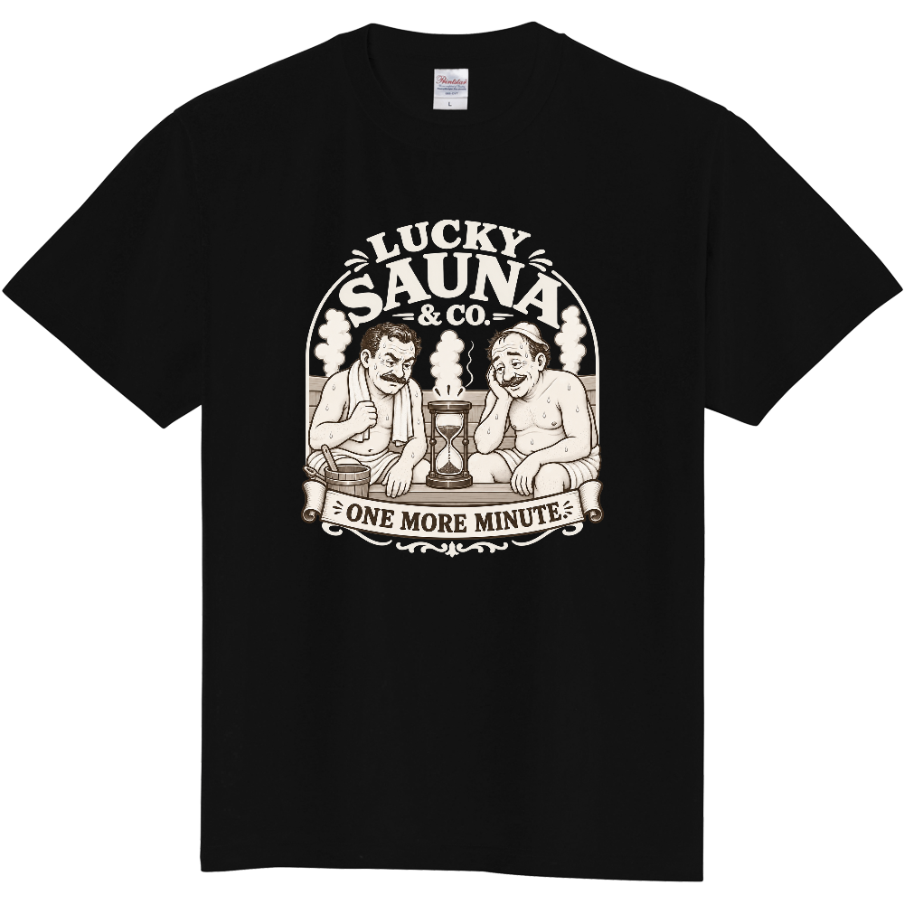 サウナTシャツ（紳士 007-DARK）