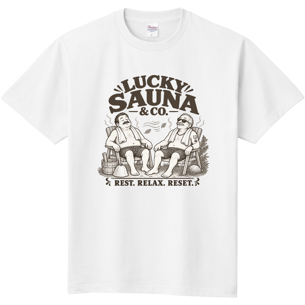 サウナTシャツ(紳士 001-LIGHT)