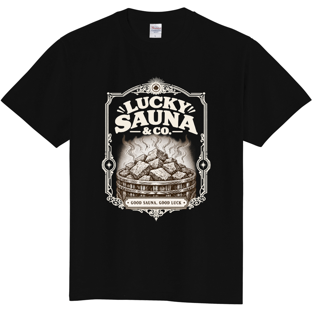 サウナTシャツ(サウナ 007-DARK)