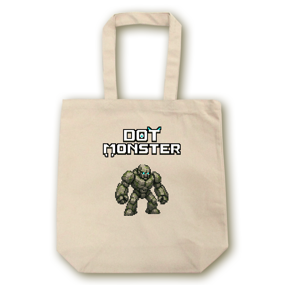 DOTMONSTER トートバック ストーンゴーレム
