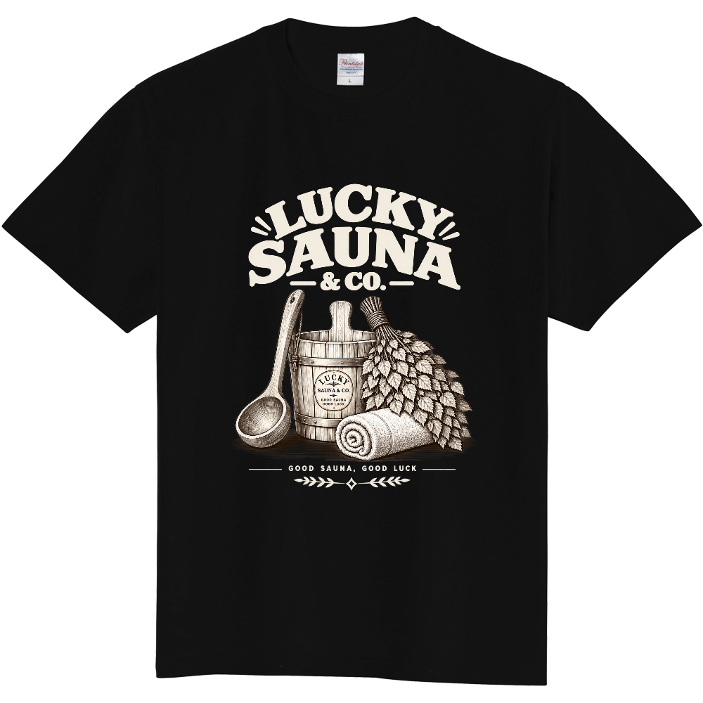 サウナTシャツ(サウナ 005-DARK)