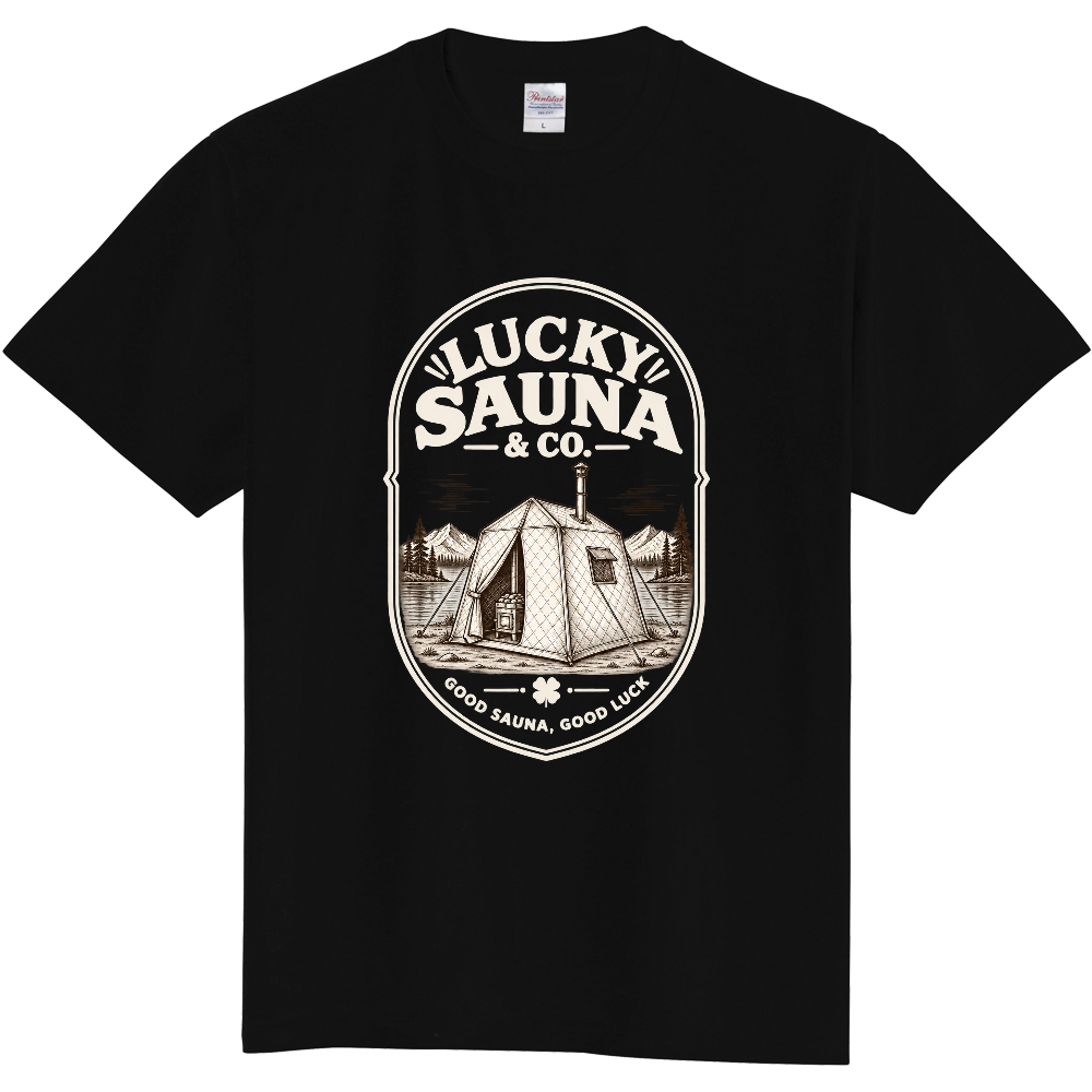 サウナTシャツ（サウナ 003-DARK）