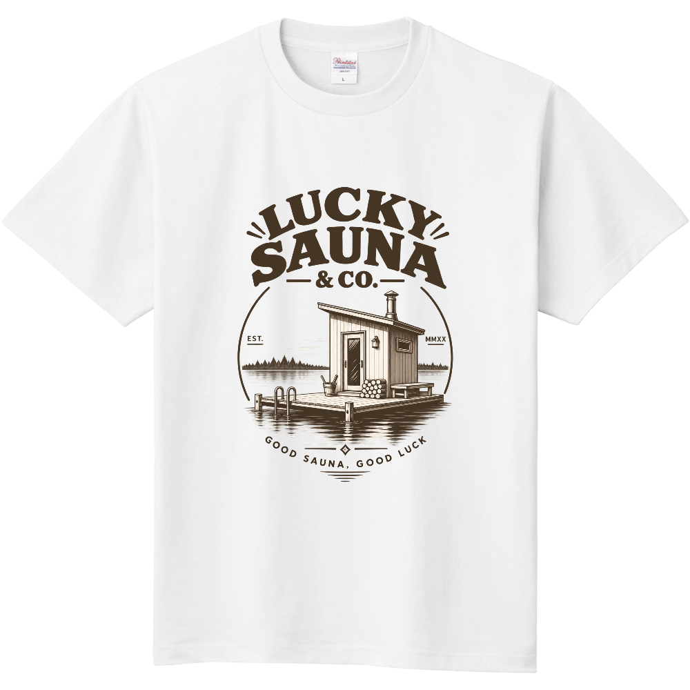 サウナTシャツ（サウナ 004-LIGHT）