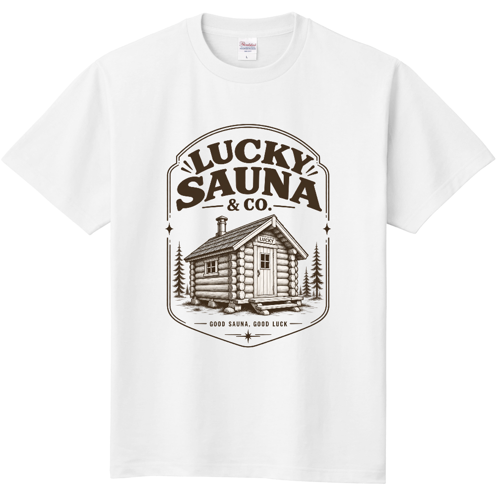 サウナTシャツ(サウナ 001-LIGHT)