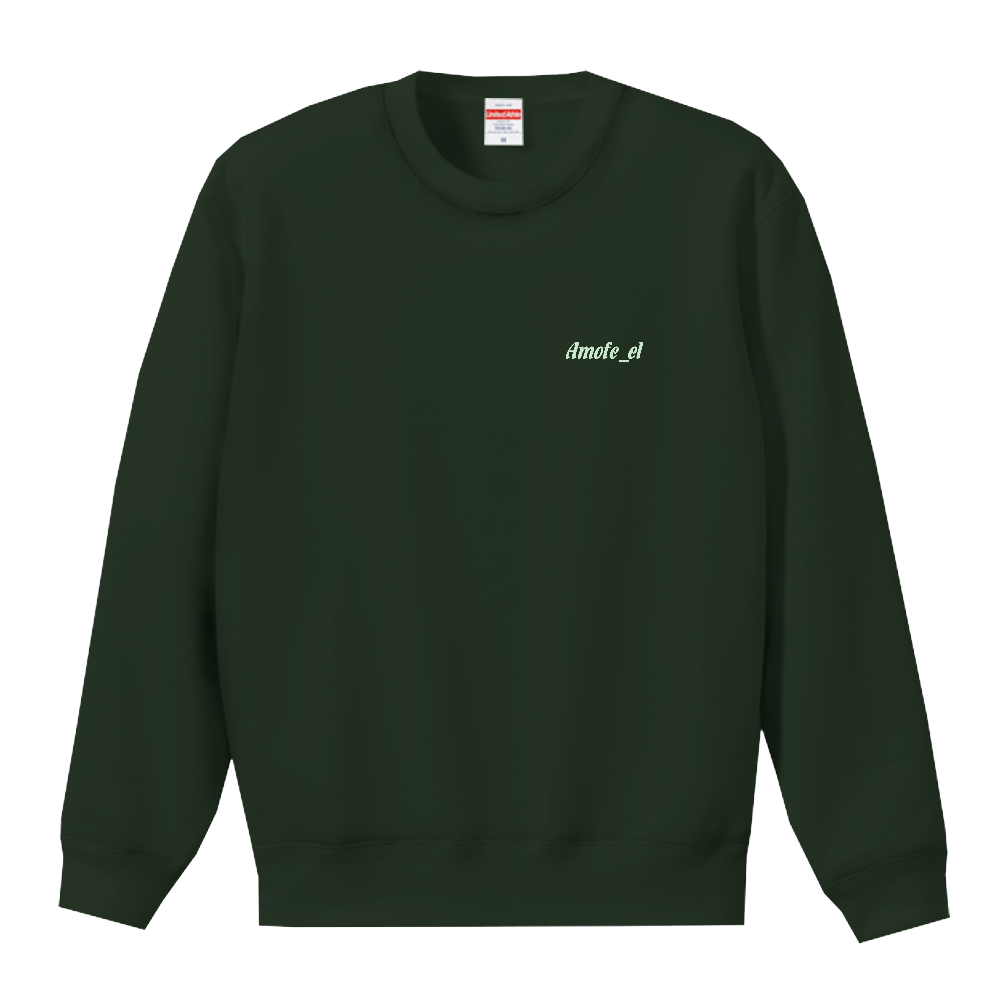 THE PIECE OF MIND - T/C Crewneck Sweatshirt (Black)