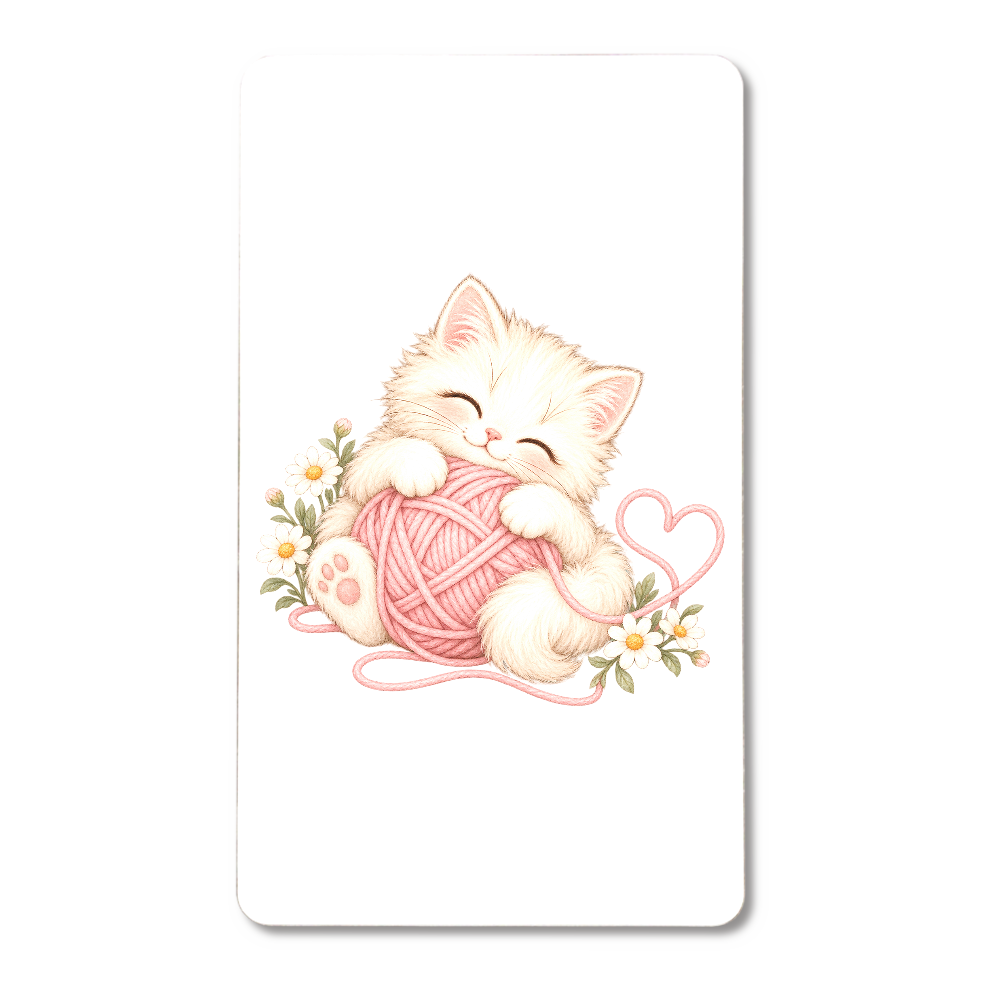 毛糸とこねこのハート